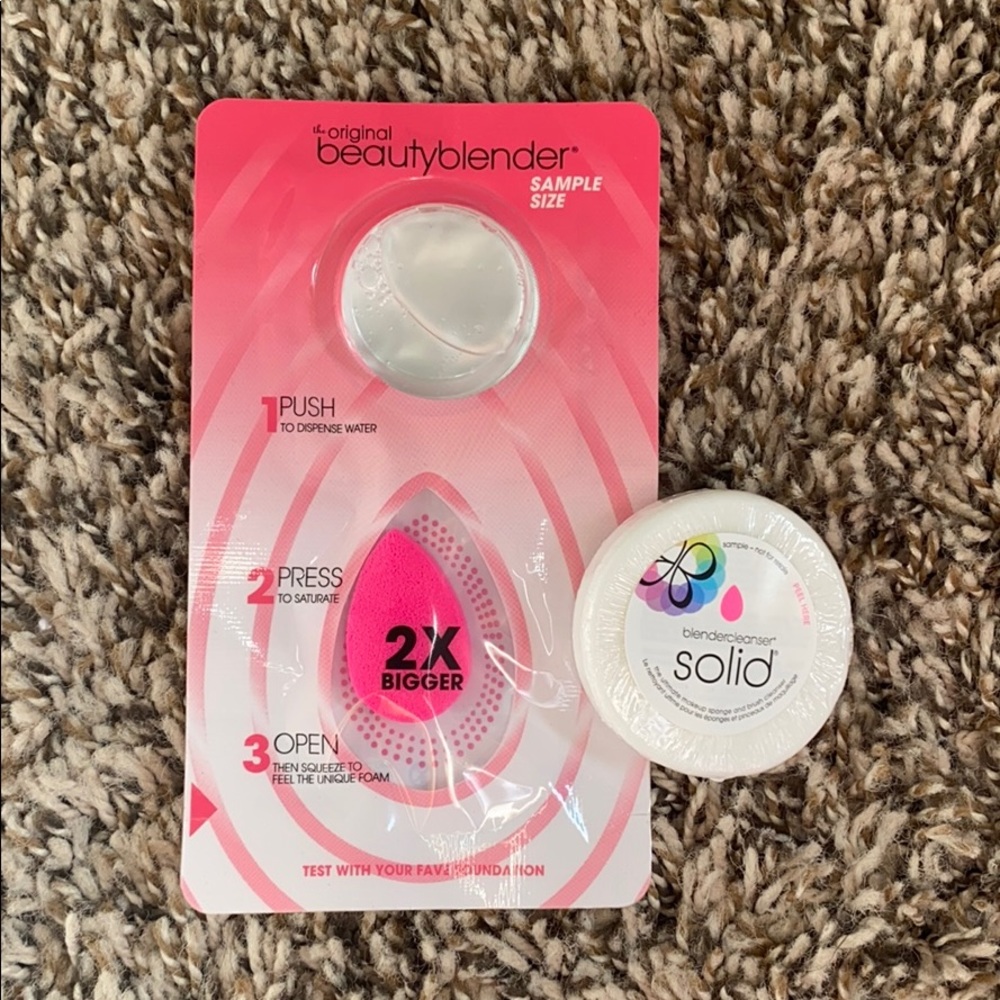 Beauty blender sample set